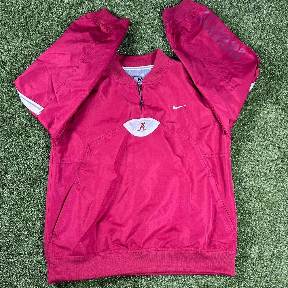 Nike Men's Red and Burgundy Jacket